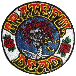 Grateful Dead - Bertha Circle Woven Patch i gruppen MERCHANDISE / Merch / Pop-Rock hos Bengans Skivbutik AB (5587237)