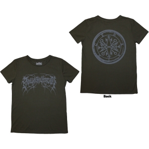 Bring Me The Horizon - Metal Logo Genxsis Lady Green T-Shirt i gruppen MERCHANDISE / T-shirt / Metal hos Bengans Skivbutik AB (5587255r)