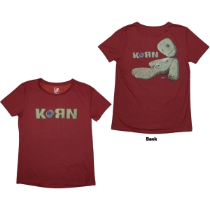 Korn - Doll Issues Lady Red T-Shirt i gruppen MERCHANDISE / T-shirt / Metal hos Bengans Skivbutik AB (5587281r)