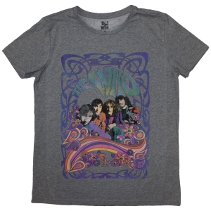 The Who - Psych Floral Lady Grey T-Shirt i gruppen MERCHANDISE / T-shirt / Pop-Rock hos Bengans Skivbutik AB (5587309r)