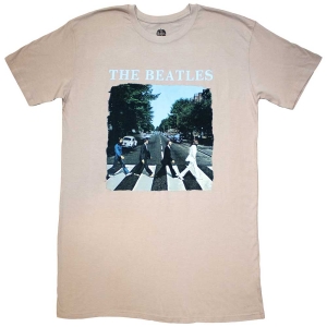 Beatles - Abbey Road & Logo Lady Sand T-Shirt Dress i gruppen MERCHANDISE / T-shirt / Nyheter / Pop-Rock hos Bengans Skivbutik AB (5587385r)