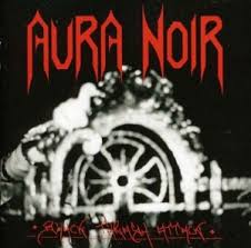 Aura Noir - Split Seams/Vikt Hörn Black Thrash Attack i gruppen -Start Split hos Bengans Skivbutik AB (5588344)