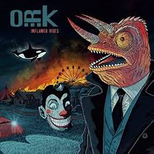 O.R.K. - Split Seams/Vikt Hörn Inflamed Rides (Blue) i gruppen -Start Split hos Bengans Skivbutik AB (5588383)