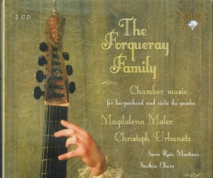 Forqueray - Chamber Music For Harpsichord And V i gruppen CD / Klassisk hos Bengans Skivbutik AB (5588560)