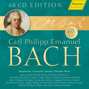 Bach C P E - Complete Edition i gruppen CD / Kommende / Klassisk hos Bengans Skivbutik AB (5589004)