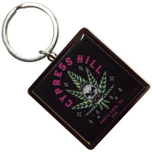 Cypress Hill - Leaf Skull Keychain i gruppen MERCHANDISE / Merch / Nyheter / Hip Hop-Rap hos Bengans Skivbutik AB (5589220)