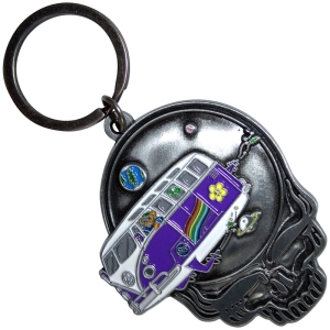 Grateful Dead - Space Your Face Bus Keychain i gruppen MERCHANDISE / Merch / Nyheter / Pop-Rock hos Bengans Skivbutik AB (5589237)