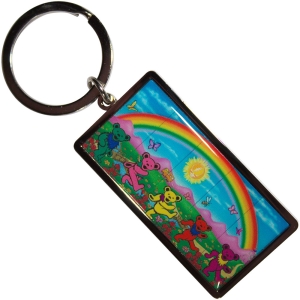 Grateful Dead - Rainbow Keychain i gruppen MERCHANDISE / Merch / Nyheter / Pop-Rock hos Bengans Skivbutik AB (5589238)