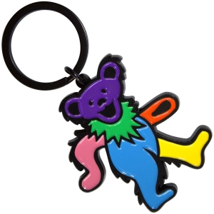 Grateful Dead - Blue Body Dancing Bear Keychain i gruppen MERCHANDISE / Merch / Nyheter / Pop-Rock hos Bengans Skivbutik AB (5589245)