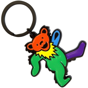 Grateful Dead - Green Body Dancing Bear Keychain i gruppen MERCHANDISE / Merch / Nyheter / Pop-Rock hos Bengans Skivbutik AB (5589246)