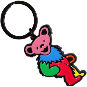 Grateful Dead - Red Body Dancing Bear Keychain i gruppen MERCHANDISE / Merch / Nyheter / Pop-Rock hos Bengans Skivbutik AB (5589247)