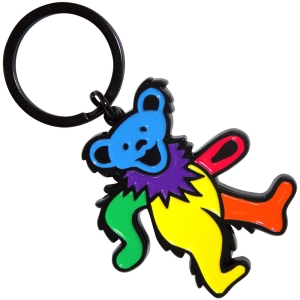 Grateful Dead - Yellow Body Dancing Bear Keychain i gruppen MERCHANDISE / Merch / Nyheter / Pop-Rock hos Bengans Skivbutik AB (5589250)