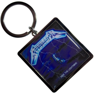 Metallica - Ride The Lightning Keychain i gruppen MERCHANDISE / Merch / Nyheter / Metal hos Bengans Skivbutik AB (5589263)