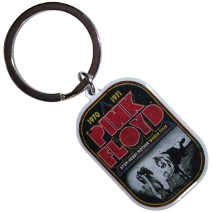 Pink Floyd - Atom Heart Mother World Tour Keychain i gruppen MERCHANDISE / Merch / Nyheter / Pop-Rock hos Bengans Skivbutik AB (5589270)