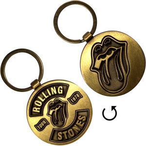 Rolling Stones - Tour Bordered Keychain i gruppen MERCHANDISE / Merch / Nyheter / Pop-Rock hos Bengans Skivbutik AB (5589274)