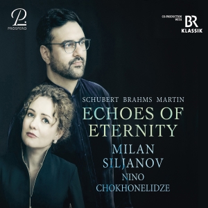 Milan Siljanov Nino Chokhnelidze - Echoes Of Eternity i gruppen CD / Kommende / Klassisk hos Bengans Skivbutik AB (5589345)