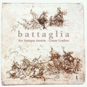 Ars Antiqua Austria Gunar Letzbor - Battaglia i gruppen CD / Kommende / Klassisk hos Bengans Skivbutik AB (5589347)