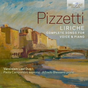 Ildebrando Pizzetti - Liriche - Complete Songs For Voice i gruppen CD / Kommende / Klassisk hos Bengans Skivbutik AB (5589587)