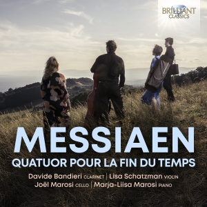 Olivier Messiaen - Quatour Pour La Fin Du Temps i gruppen CD / Kommende / Klassisk hos Bengans Skivbutik AB (5589596)