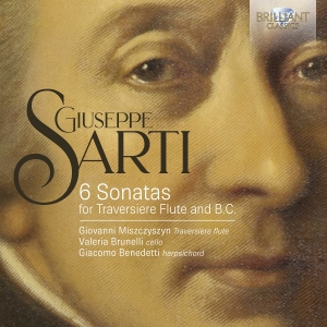 Giuseppe Sarti - 6 Sonatas For Traversiere Flute & B i gruppen CD / Kommende / Klassisk hos Bengans Skivbutik AB (5589603)