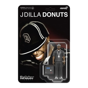 J Dilla - Reaction Figures Wave 1 J Dilla (Donuts - Smile Album Cover) i gruppen MERCHANDISE / Merch / Kommende / Hip Hop-Rap hos Bengans Skivbutik AB (5589743)