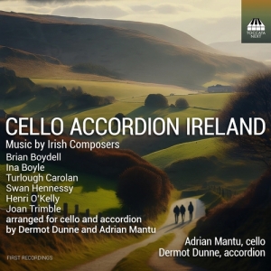 Adrian Mantu Dermot Dunne - Cello Accordion Ireland i gruppen CD / Kommende / Klassisk hos Bengans Skivbutik AB (5589800)