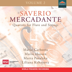 Saverio Mercadante - Quartets For Flute & Strings, Vol. i gruppen CD / Kommende / Klassisk hos Bengans Skivbutik AB (5589806)