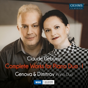 Claude Debussy - Complete Works For Piano Duo, Vol. i gruppen CD hos Bengans Skivbutik AB (5589848)