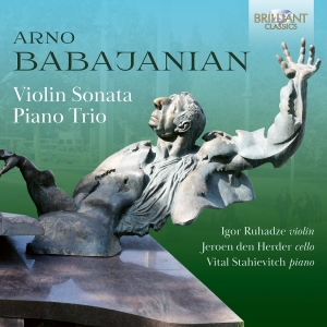 Arno Babajanian - Violin Sonata & Piano Trio i gruppen CD / Kommende / Klassisk hos Bengans Skivbutik AB (5589854)