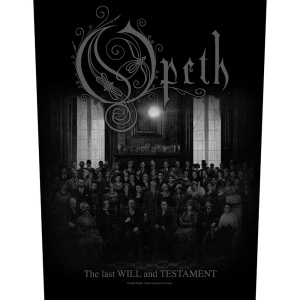 Opeth - The Last Will And Testament Back Patch i gruppen MERCHANDISE / Merch / Nyheter / Metal hos Bengans Skivbutik AB (5590298)