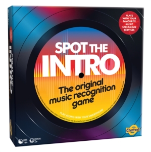 Board Game - Spot The Intro - Music Recognition Game i gruppen Merchandise / Kommende hos Bengans Skivbutik AB (5590410)