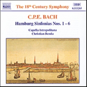 Bach Carl Philipp Emanuel - Hamburg Sinfonies 1-6 i gruppen VI TIPSER / Julegavetips CD hos Bengans Skivbutik AB (560382)