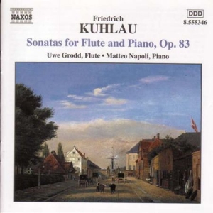 Kuhlau Friedrich - Sonatas For Flute & Piano Op 8 i gruppen CD / Klassisk hos Bengans Skivbutik AB (562147)