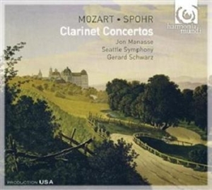 Manasse John - Clarinet Concertos i gruppen CD / Klassisk,Annet hos Bengans Skivbutik AB (562881)