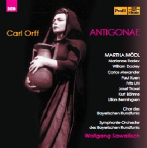 Orff - Antigonae i gruppen Externt_Lager / Naxoslager hos Bengans Skivbutik AB (563080)