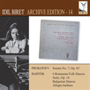 Prokofiev / Bartok - Piano Works Vol 1 i gruppen VI TIPSER / Julegavetips CD hos Bengans Skivbutik AB (563259)