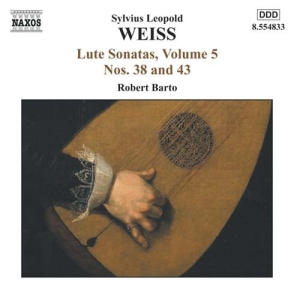 Weiss Silvius Leopold - Lute Sonatas Vol 5 i gruppen VI TIPSER / Julegavetips CD hos Bengans Skivbutik AB (564487)