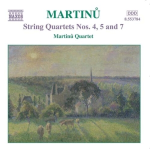 Martinu Bohuslav - String Quartets Vol 3 i gruppen VI TIPSER / Julegavetips CD hos Bengans Skivbutik AB (564863)