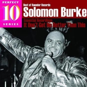 Burke Solomon - It Don't Get Any Better Than This i gruppen CD / CD RnB-Hiphop-Soul hos Bengans Skivbutik AB (565693)