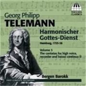 Telemann - Harmon. Gottes-Dienst 3 i gruppen Externt_Lager / Naxoslager hos Bengans Skivbutik AB (566326)