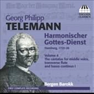 Telemann - Harm.Gottesdienst 4 i gruppen VI TIPSER / Julegavetips CD hos Bengans Skivbutik AB (566328)