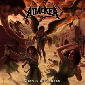 Attacker - Giants Of Canaan i gruppen CD / Metal hos Bengans Skivbutik AB (567865)