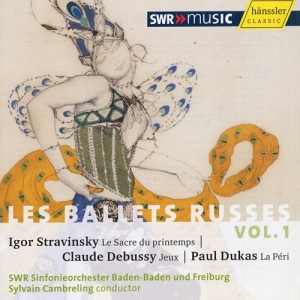 Debussy Dukas Strawinsky - V 1: Les Ballets Russes i gruppen Externt_Lager / Naxoslager hos Bengans Skivbutik AB (568575)