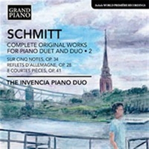 Schmitt - Works For Piano Duo Vol 2 i gruppen VI TIPSER / Julegavetips CD hos Bengans Skivbutik AB (568681)