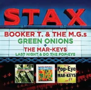 Stax Booker T & Mg's + The Mar-Keys - Green Onions & Last Night & Do The i gruppen CD / RNB, Disco & Soul hos Bengans Skivbutik AB (569357)