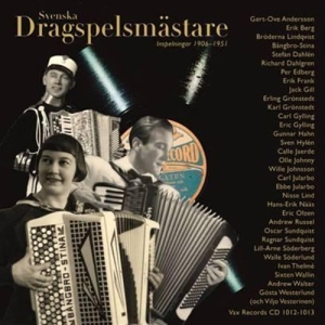 Svenska Dragspelsmästare - Inspelningar 1906-1951 i gruppen CD / Danseband-Schlager hos Bengans Skivbutik AB (570458)