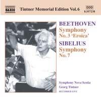 Beethoven/Sibelius - Symphonies 3/ 7 i gruppen Externt_Lager / Naxoslager hos Bengans Skivbutik AB (571269)