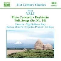 Vali Reza - Flute Concerto i gruppen CD / Klassisk hos Bengans Skivbutik AB (571276)