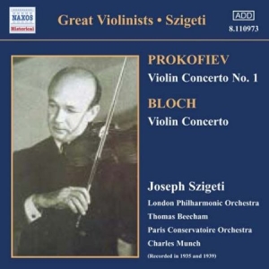 Prokofiev/ Bloch/ Bartok - Violin Concertos i gruppen CD / Klassisk hos Bengans Skivbutik AB (571286)