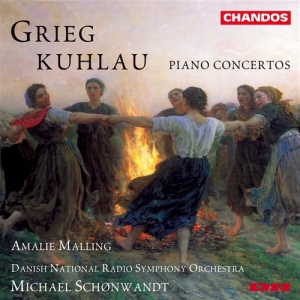 Khulau / Grieg - Piano Concertos i gruppen VI TIPSER / Julegavetips CD hos Bengans Skivbutik AB (572151)